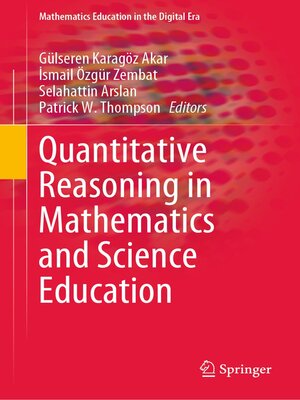 cover image of Quantitative Reasoning in Mathematics and Science Education